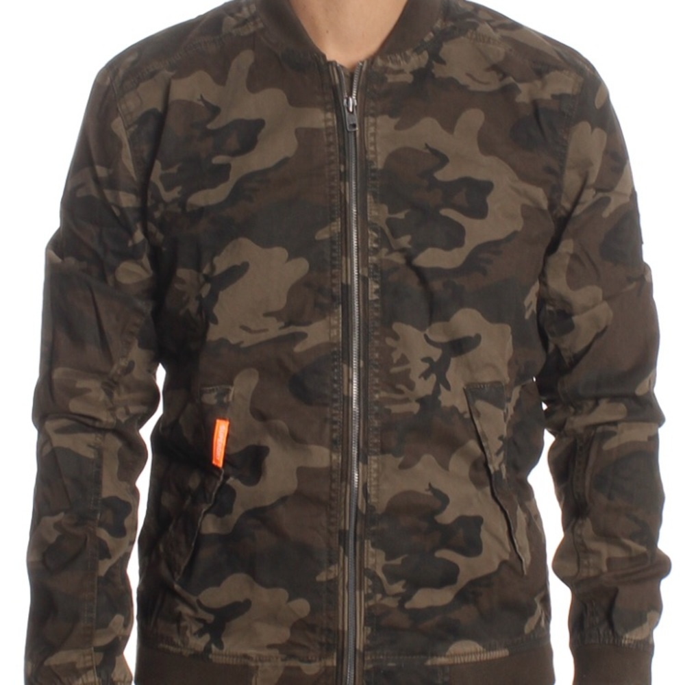 Superdry camo bomber jacket